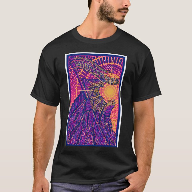 Artwork Panic Red Rocks Morrison Amphitheater T-Shirt (Front)