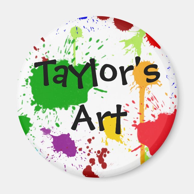 Artwork Personalized Magnet (Front)
