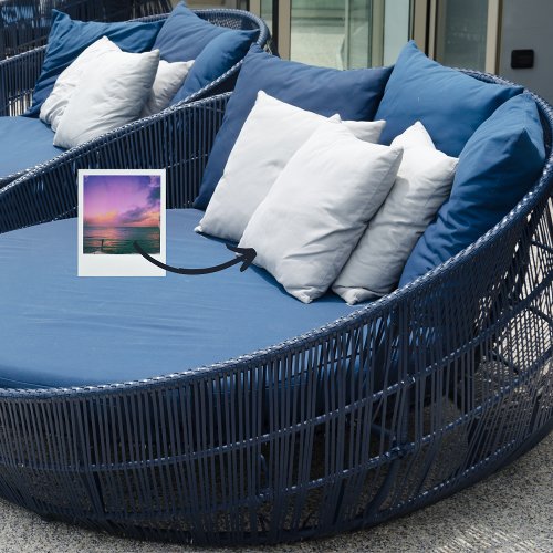 Artwork Your Photo Design Outdoor Pillow