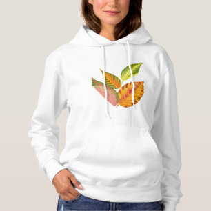 Arty Autumn on a Hoodie