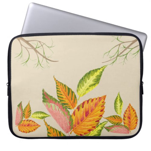 Arty Autumn on a Laptop Sleeve