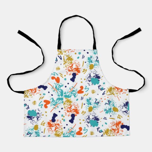 Arty Color Splash Apron