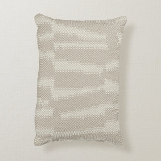 Arty Knit Print Accent Pillow
