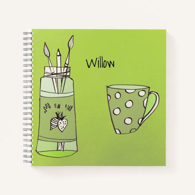 Arty Notebook 3 Customizable (Front)