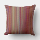 Arty Stripe Dark Multicolor Outdoor Lumbar Pillow (Front)