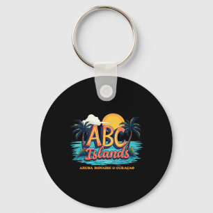 Aru Bonaire Curacao Cruise Vacation Caribbean Abc Keychain