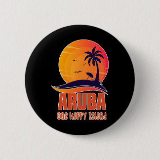 Aru One Happy Island Beautiful Sunset Beach  Button