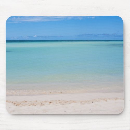 Aruba beach and sea 3 mouse pad