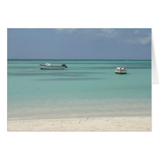 Aruba Boats Cards (Front Horizontal)