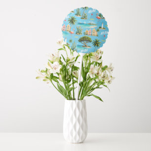 Aruba Caribbean Island lighthouse travel souvenir Balloon