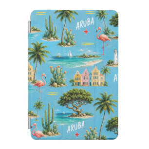 Aruba Caribbean Island lighthouse travel souvenir iPad Mini Cover
