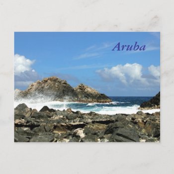 Aruba  Caribbean Postcard by myworldtravels at Zazzle