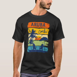 Aruba Caribe 2022 Vacation Couples Family Group T-Shirt