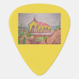 Aruba Church Guitar Pick