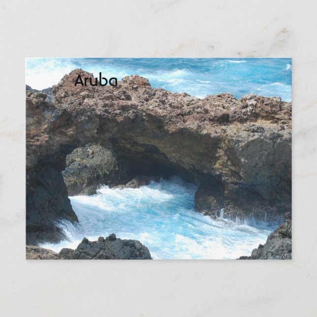 Aruba Coast Postcard (Front)