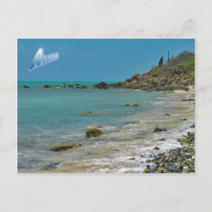 Aruba Coastline Postcard