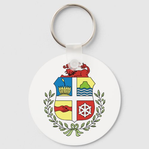 Aruba Coat of Arms Keychain
