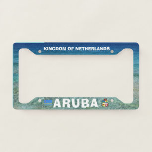 Aruba Custom License Plate Frame