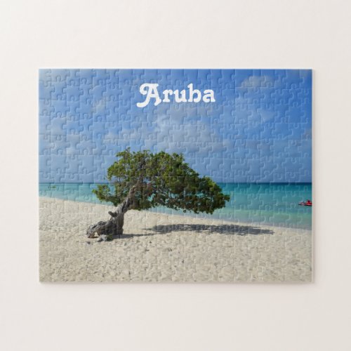 Aruba Divi Divi Tree Jigsaw Puzzle