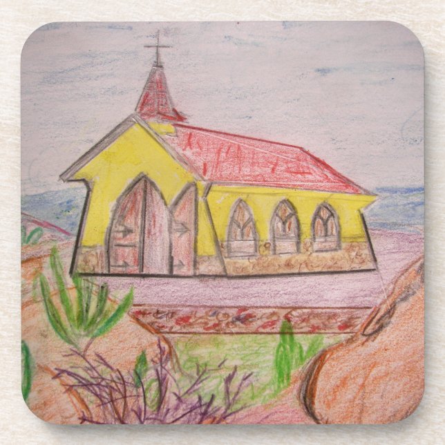 Aruba Drink Coaster (Front)