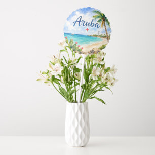 Aruba Dutch Caribbean Island travel souvenir Balloon