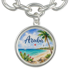 Aruba Dutch Caribbean Island travel souvenir Bracelet