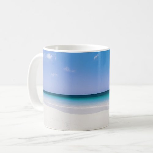 Aruba Eagle Beach White Sand  Turquoise Sea Coffee Mug