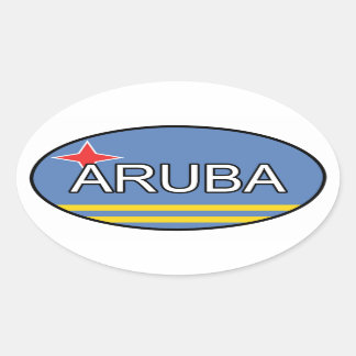 Aruba Euro Sticker