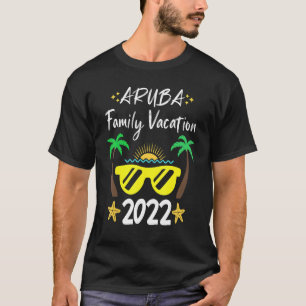 Aruba Family Vacation 2022 Matching Family Group V T-Shirt