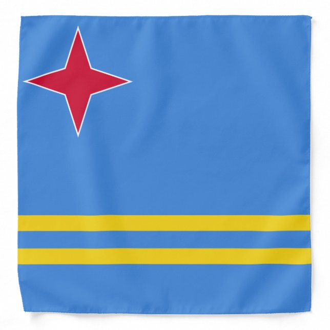 Aruba Flag Bandana (Front)