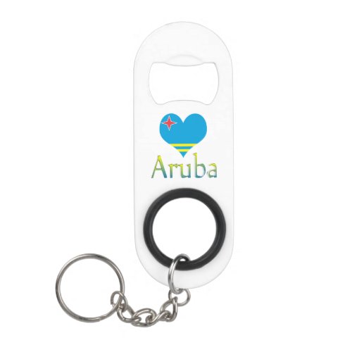 Aruba flag Bottle Opener Beautiful