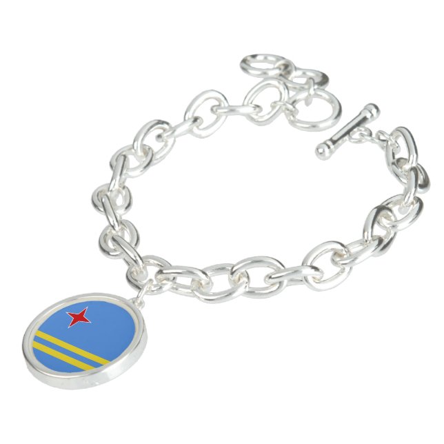 Aruba flag bracelet (Side)