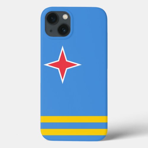 Aruba flag iPhone 13 case