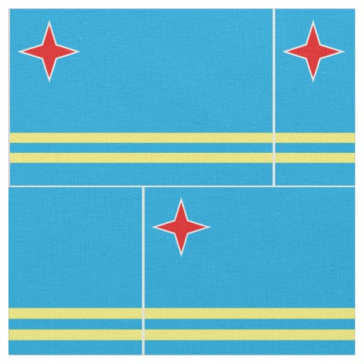 Aruba Flag Fabric