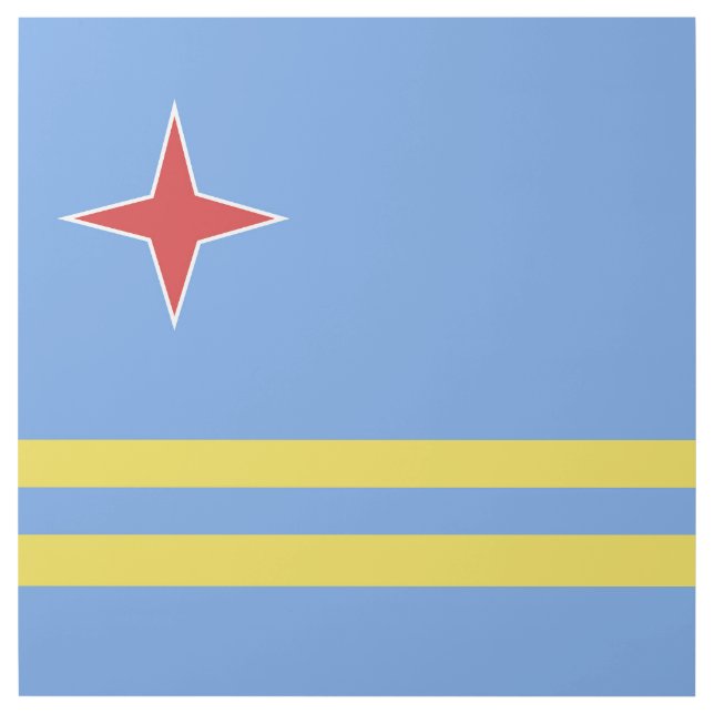 Aruba flag gallery wrap (Front)