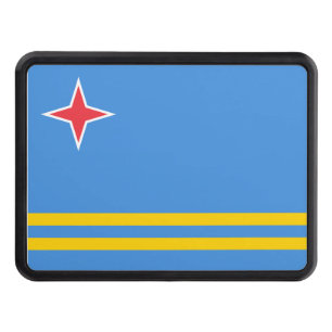 Aruba flag hitch cover