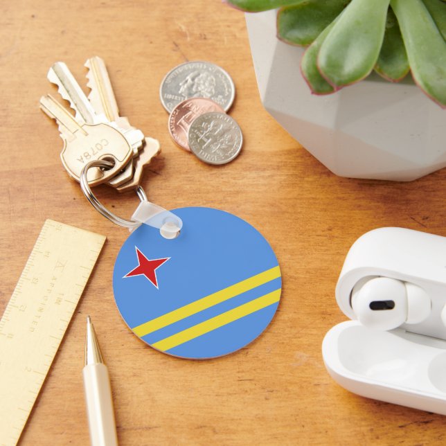 Aruba flag keychain (Desk)
