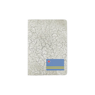 Aruba Flag Passport Holder