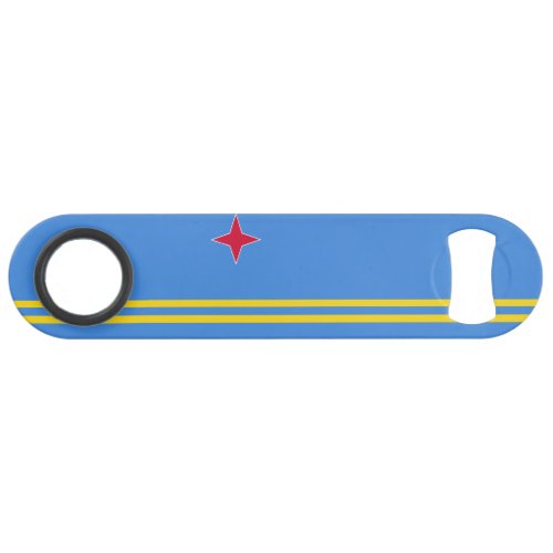 Aruba Flag Speed Bottle Opener