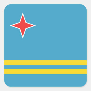 Aruba Flag Sticker