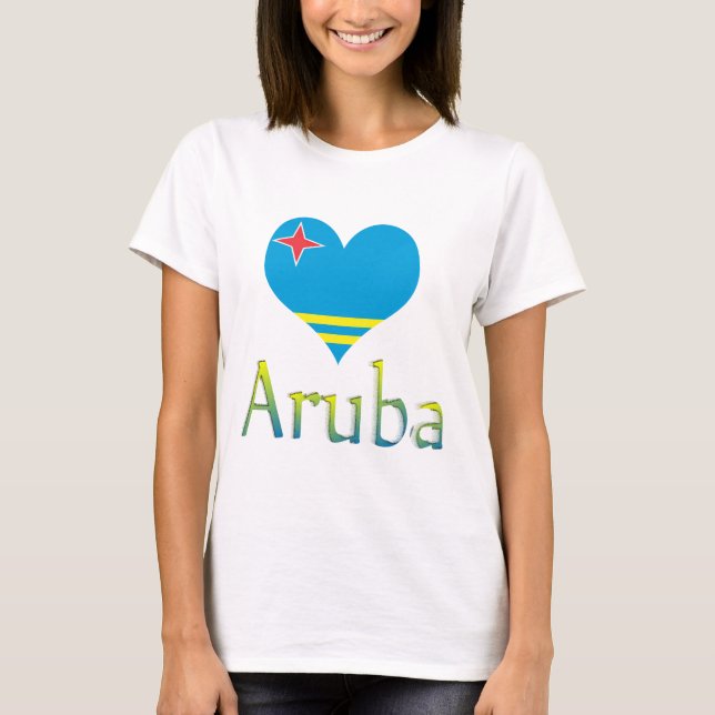 Aruba flag T-Shirt (Front)