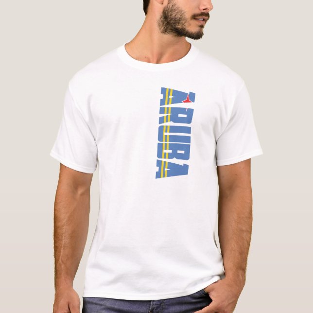 Aruba Flag T-Shirt (Front)