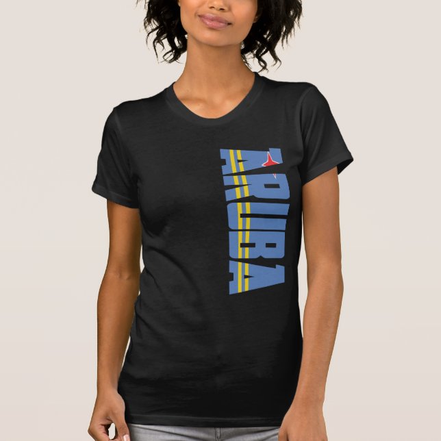 Aruba Flag T-Shirt (Front)
