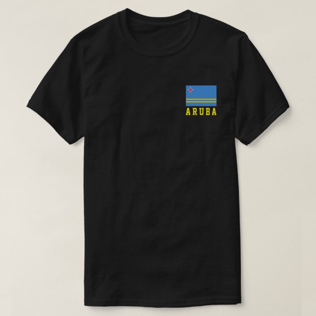 Aruba flag T-Shirt (Design Front)