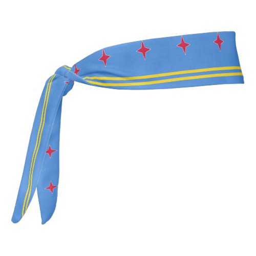 Aruba Flag Tie Headband