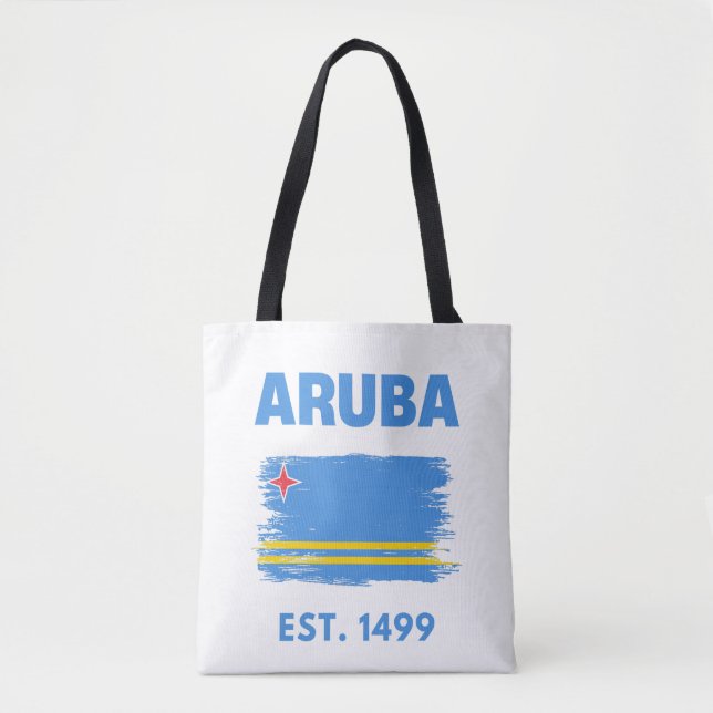 Aruba flag tote bag (Front)
