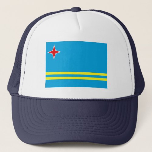 Aruba Flag Trucker Hat