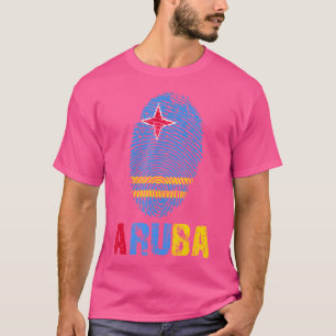 Aruba Flag Tshirt I Love Aruba Tee