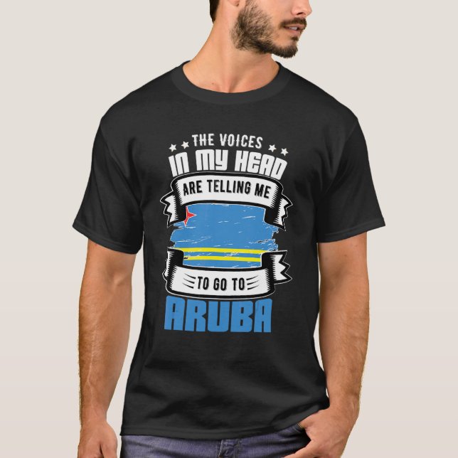 Aruba In My Head T-Shirt (Front)