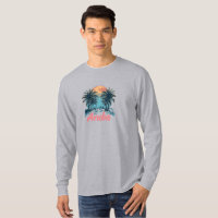 Aruba Island Design (Version 2) - Basic Long Sleev